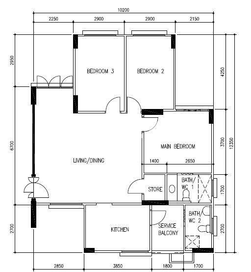 Blk 297C Choa Chu Kang Avenue 2 (Choa Chu Kang), HDB 4 Rooms #164767312